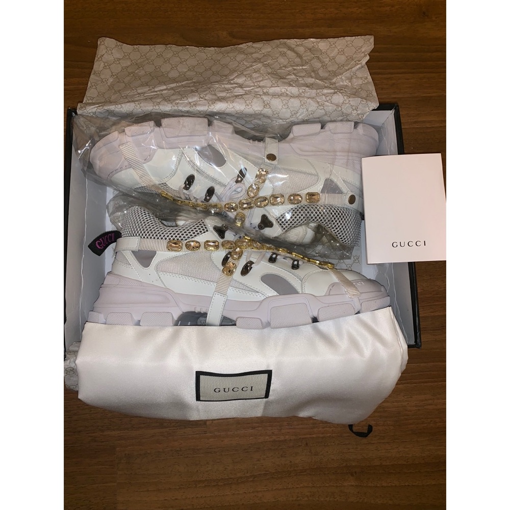 Gucci Flashtrek Sneakers with removable crystals